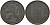 Бельгия 1 франк 1943 Belgique - Belgie, Леопольд III (1934-1947), германская оккупация, Вторая мировая война KM 127 цинк 4161-527