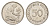ФРГ 50 пфеннигов 1982 F KM 109.2, J. 384a медно-никель 4632-635