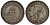Стрейтс-Сетлментс 5 центов 1926 Георг V (1910-1936) КМ 36 серебро 53-525