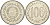 Югославия 100 динаров 1987 KM 114 медь цинк никель 4149-1132