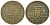 Саарланд 20 франков 1954 ESSAI, пробный выпуск KM E2 PROOF 00-812-48