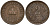 Венгрия 2 филлера 1915 KB, Франц Иосиф I (1848-1916) KM 481 бронза 4151-948
