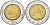 Италия 500 лир 1995 R, Квиринальский дворец KM 111 биметалл 27-333
