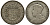 Новая Зеландия 1/2 кроны 1933 Георг V (1910-1936) KM 5 серебро 272-414
