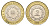Аргентина 2 песо 2010 KM 165 биметалл aUNC 4663-843
