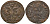 Россия деньга 1735 Анна Иоанновна (1730-1740) Биткин 327 медь 259-1253