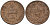 Венгрия 2 филлера 1896 KB, Франц Иосиф I (1848-1916) KM 481 бронза 4151-928