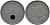 ГЕРМАНИЯ 10 РЕЙХСПФЕННИГОВ 1942 D KM 101, J. 371 цинк 4401-645