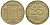 Украина 25 копеек 1992 KM 2.1a латунь 217-1031