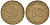 ФРГ 10 пфеннигов 1972 D KM 108, J. 383 сталь плакированная латунью 4132-546
