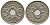 ФРАНЦИЯ 5 САНТИМОВ 1934 ТИП ЛИНДАЙЁ KM 875 медно-никель 4364-1156