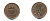 РОССИЯ ДЛЯ ФИНЛЯНДИИ 1 ПЕННИ 1916 НИКОЛАЙ II KM 13, Биткин 476 медь 4383-129