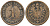ГЕРМАНИЯ 1 ПФЕННИГ 1874 D, СТАРОГЕРБОВКА KM 1, J. 1 медь 100-857