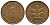 ФРГ 1 ПФЕННИГ 1986 F KM 105, J.380 сталь плакированная медью 179-1026