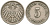 Германия 5 пфеннигов 1911 F KM 11, Jager 12, Weege 6 медно-никель 08-1418