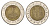Египет 1 фунт 2008 сфинкс KM 940a биметалл 4673-841