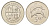 Исландия 5 крон 1981 дельфины KM 28 медно-никель UNC 4691-354