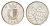 Мальта 25 центов 1991 шиповник вечнозелёный KM 97 медно-никель UNC 4706-454