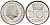 Нидерланды 10 центов 1978 Юлиана (1948-1980) КМ 182 никель 96-517