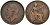 Великобритания 1/2 пенни 1921 Георг V (1910-1936) KM 809, Spink 4056 бронза    4603-855