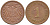 ГЕРМАНИЯ 1 ПФЕННИГ 1912 E KM 10, J. 10, Weege 2 медь 211-456