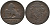 БЕЛЬГИЯ 2 САНТИМА 1865 BELGES KM 4.2 медь 95-652