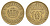 Дания 1 крона 1925 HCN, Кристиан X (1912-1947) KM 824 алюминиевая бронза 4657-316