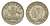 Австралия 6 пенсов 1951 PL, Георг V (1936-1952) KM 45 серебро 4160-745