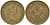 Гонконг 50 центов 1979 Елизавета II (1955-) KM 41 никель латунь 4156-116