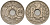 Франция 10 сантимов 1920 KM 866a, Le Franc 138.3 медно-никель 4143-856