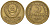 СССР 3 копейки 1950 KM 114, Федорин 104 алюминиевая бронза 4575-1112
