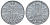 Австрия 10 грошей 1955 KM 2878 алюминий 4164-363