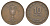 Израиль 10 прут 1949 JE 5709 KM 11 бронза 37-1044