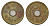 Япония 5 йен 1974 Yr. 49, Хирохито (1925-1989) Y 72a латунь 201-721