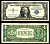 США 1 доллар 1957 Pick 419 a бумага 2119-39-2-1