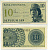 Индонезия 10 сенов 1964 девушка волонтер Pick 92 a бумага UNC (пресс) 7207-28-2
