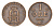 Швеция 1 эре 1880 Оскар II (1872-1907) KM 750 бронза 1518-734