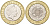 Великобритания 2 фунта 1998 Елизавета II (1952-2022) KM 994, Spink 4570 (K9) (K9) биметалл 180-625