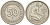 ФРГ 50 ПФЕННИГОВ 1950 D KM 109.1, J. 384 медно-никель 112-952
