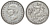 Греция 20 драхм 1960 Павел I (1954-1965), Селена, богиня Луны KM 85 серебро 4178-1131