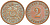 Германия 2 пфеннига 1913 F KM 16, J. 11, Weege 4 медь 3718-237