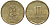Перу 10 сентимо 2008 KM 305.4 латунь aUNC 4605-547
