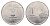 Индия 1 рупия 2010 KM 331 нержавеющая сталь UNC 4691-112