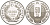 Турция 50000 лир 1995 50 лет FAO, тираж 3798 экземпляров KM 1040 серебро PROOF 02-262-44