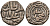 Индия 2 гани 1296-1316 AD Делийский Султанат, Ала аль-Дин Мохаммед биллон 192-751