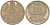 ТУНИС 100 ФРАНКОВ 1950 АН1370, MUHAMMAD al-AMIN BEY KM 276 медно-никель 4184-914