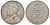 Фиджи 1 флорин 1934 Георг V (1910-1936), герб Фиджи KM 5 серебро 91-1226