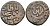 Индия 2 гани 1266-1287 AD Делийский Султанат, Ghiyath al-Din Balban биллон 192-718