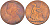 Великобритания 1 пенни 1889 Виктория (1837-1901) KM 755, Spink 3954 бронза 4117-713