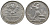 СССР 50 КОПЕЕК 1925 ПЛ (НА ГУРТЕ), ЦИФРЫ ДАТЫ СДВИНУТЫ ВПРАВО KM 89.2, Федорин 21 серебро 3334-925